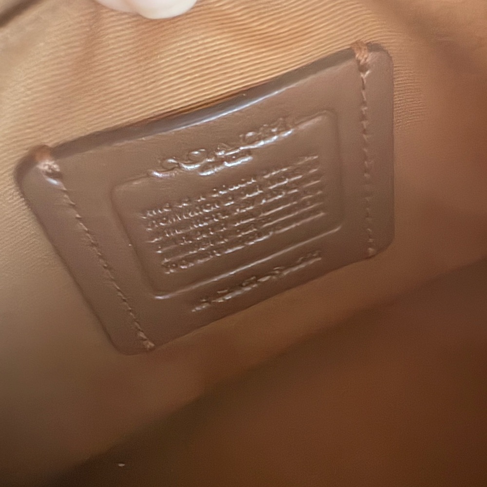 Coach Pebbled Leather Ally Satchel with Gold Hardware - Picture 7 of 8